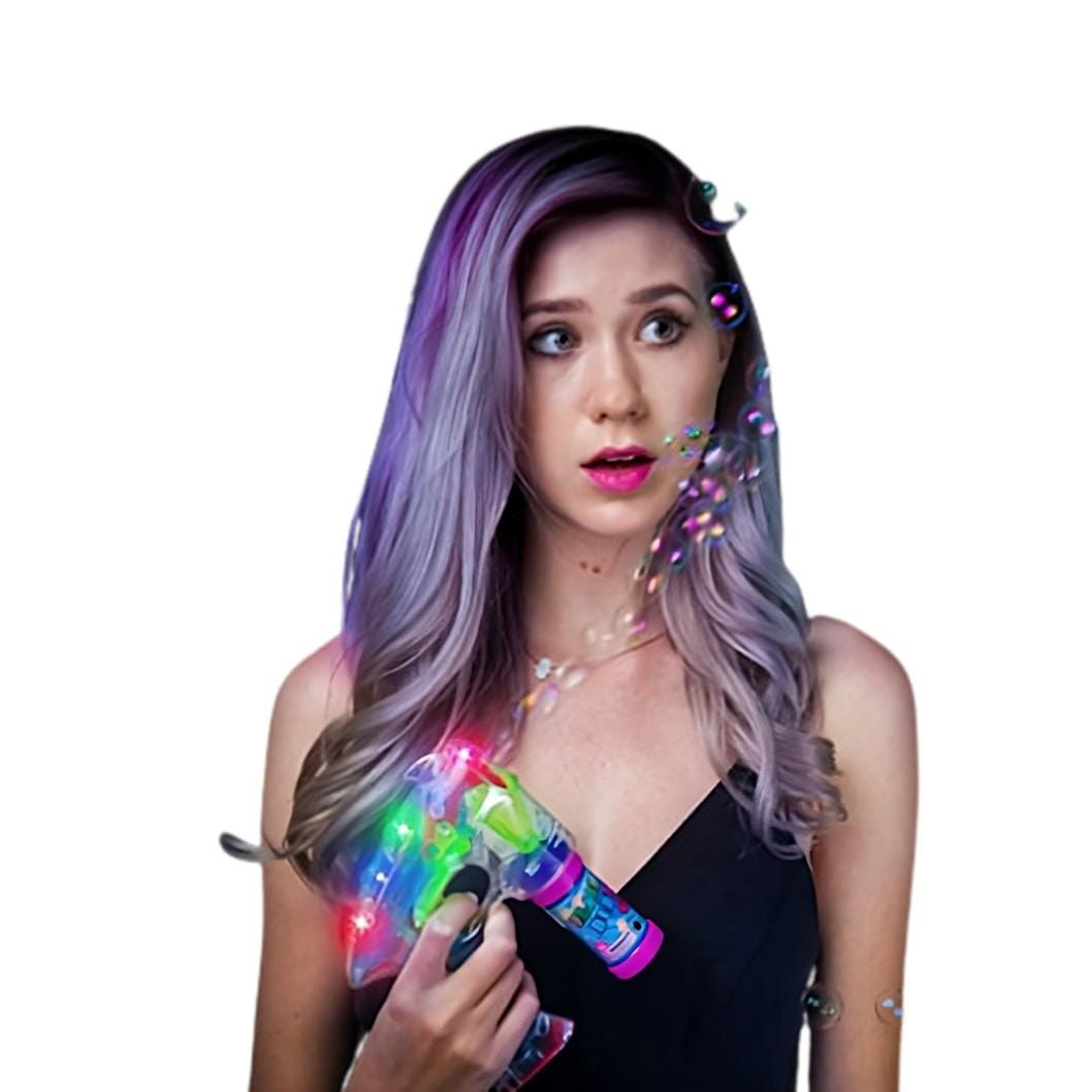 Shimmering LED Light Up Bubble Blaster Kit All Products Shimmering LED Light Up Bubble Blaster Kit All Products 3