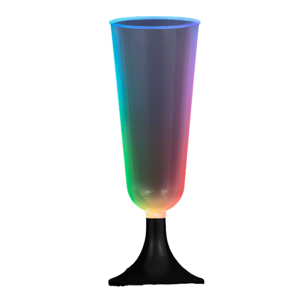 Mini LED Champagne Glass with Black Base All Products 3
