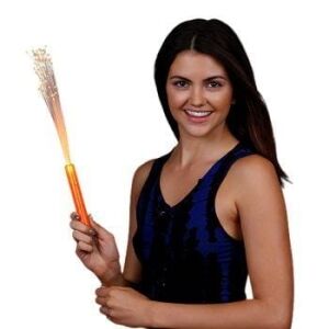 Orange Fiber Optic Wand with Orange LEDs All Products