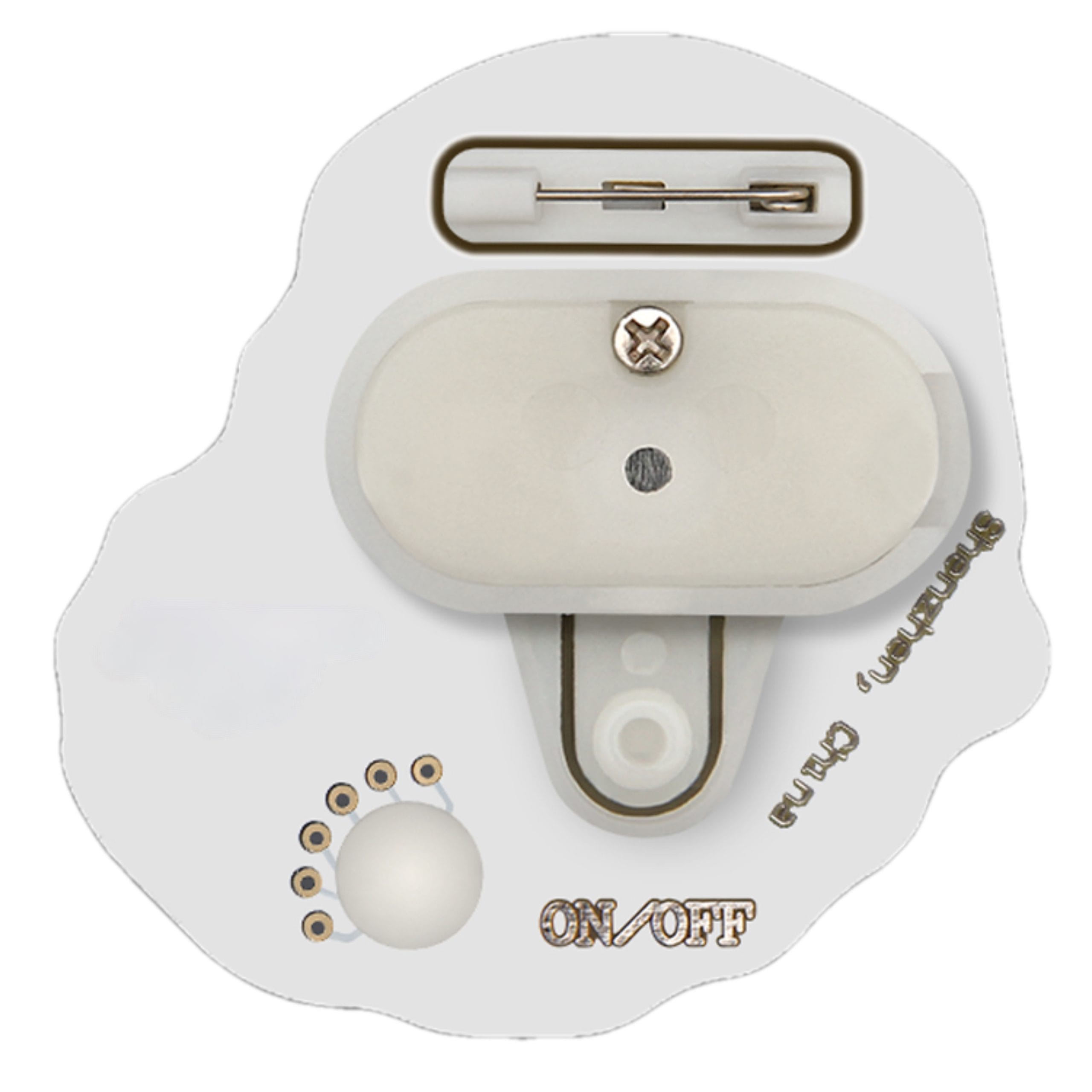 Santa Claus Christmas Flashing Blinky Body Light Lapel Pin All Body Lights and Blinkees Santa Claus Christmas Flashing Blinky Body Light Lapel Pin All Body Lights and Blinkees 6