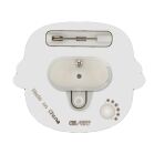 LED Happy Hamburger Flashing Body Light Lapel Pins All Body Lights and Blinkees 4