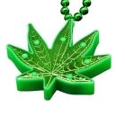 Light Up Pot Leaf Beaded Necklace 420 Light Up Pot Leaf Beaded Necklace 420 5