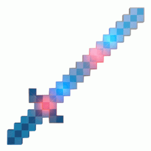 LED Pixelated Warrior Sword All Products