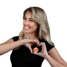 Heart Eyes Emoji Flashing Body Light Lapel Pins All Body Lights and Blinkees 4