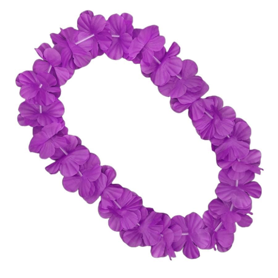 Hawaiian Flower Lei Necklace Purple All Products Hawaiian Flower Lei Necklace Purple All Products 5