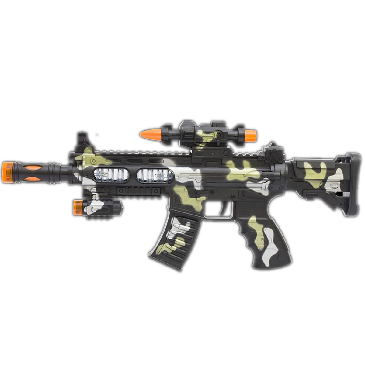 LED Camo Toy Machine Gun with Movement and Sound All Products LED Camo Toy Machine Gun with Movement and Sound All Products 3