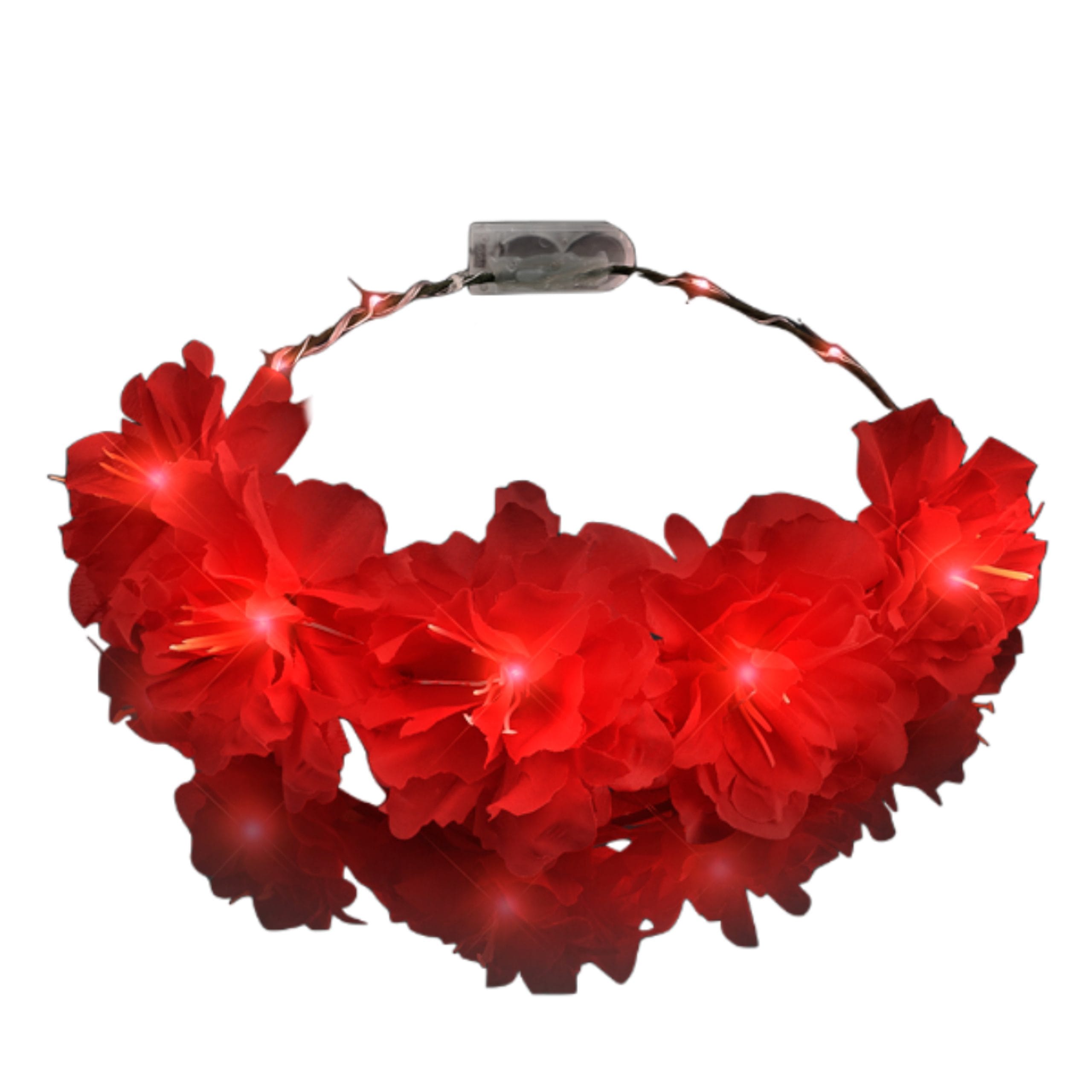 Red Kiss Fairy Flower LED Headband 4th of July Red Kiss Fairy Flower LED Headband 4th of July 5