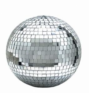 8 Inch Disco Mirror Ball Set with White LED Spotlight and Motor All Products