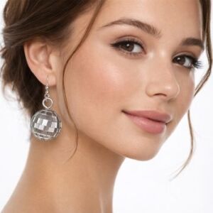 Groovy Disco Mirror Ball Earrings All Products