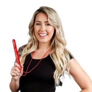 Red LED Patrol Light Up Wand 2 Inch Glow Sticks