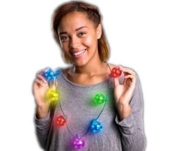 Jingle Bells Multicolor String Light Christmas Necklace All Products Jingle Bells Multicolor String Light Christmas Necklace All Products