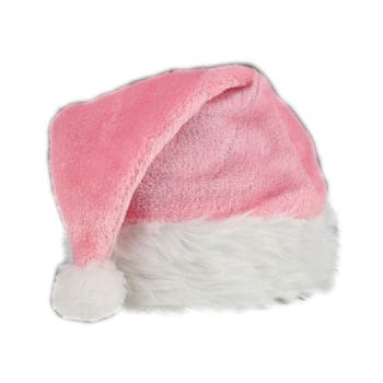 Pink Stylish Fluffy Fur Santa Christmas Plush Hat Christmas Hats Pink Stylish Fluffy Fur Santa Christmas Plush Hat Christmas Hats