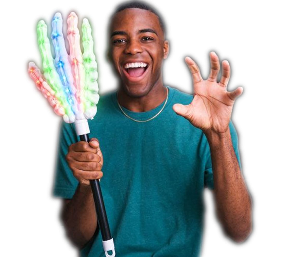 Light Up Wand Invisible Fiber Optic Skeleton Hand All Products Light Up Wand Invisible Fiber Optic Skeleton Hand All Products 3