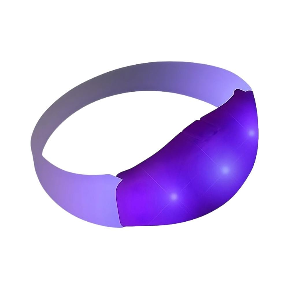 Sound Activated Purple LED Bracelet Wristbands for Concerts All Products Sound Activated Purple LED Bracelet Wristbands for Concerts All Products 5