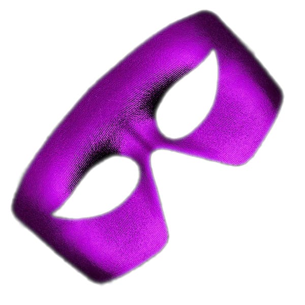 Mardi Gras Masquerade Purple Unlit Metallic Mask for Men and Women All Products Mardi Gras Masquerade Purple Unlit Metallic Mask for Men and Women All Products 3