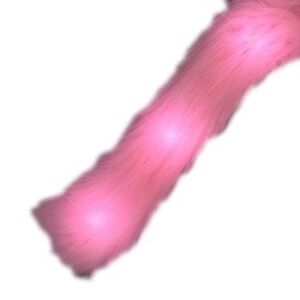 LED Faux Fur Boa Pink All Products
