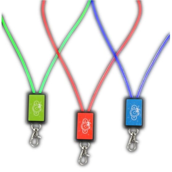 Assorted Light Up Luminous Lanyard Pack of 6 All Products 3
