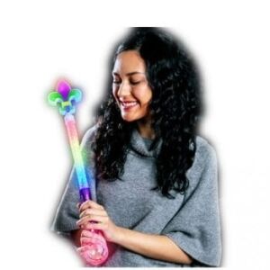 Light Up Fleur De Lis Wand Prism Ball All Products