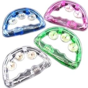 One Assorted Color Small LED Tambourine Clearance Flashing Blinky and Novelty Items One Assorted Color Small LED Tambourine Clearance Flashing Blinky and Novelty Items
