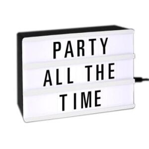 LED Mini Cinema Marquee Lightbox USB Powered Customizable All Products