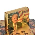 24 Karat Donald Trump Gold Plated Waterproof Playing Cards 24K Gold and Silver Plated Replica Bills 24 Karat Donald Trump Gold Plated Waterproof Playing Cards 24K Gold and Silver Plated Replica Bills 7