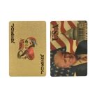 24 Karat Donald Trump Gold Plated Waterproof Playing Cards 24K Gold and Silver Plated Replica Bills 24 Karat Donald Trump Gold Plated Waterproof Playing Cards 24K Gold and Silver Plated Replica Bills 4