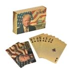 24 Karat Donald Trump Gold Plated Waterproof Playing Cards 24K Gold and Silver Plated Replica Bills 24 Karat Donald Trump Gold Plated Waterproof Playing Cards 24K Gold and Silver Plated Replica Bills 5