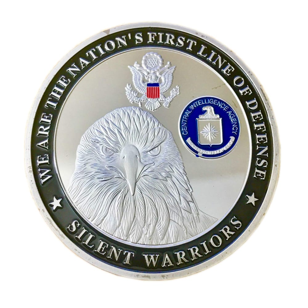 US Central Intelligence Agency Challenge Silver Coin All Products US Central Intelligence Agency Challenge Silver Coin All Products 4