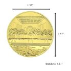 Jesus The Last Supper Commemorative Coin Gold All Products 7
