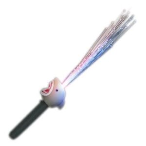 Light Up Fiber Optic Glow Shark Flashing Wand All Products