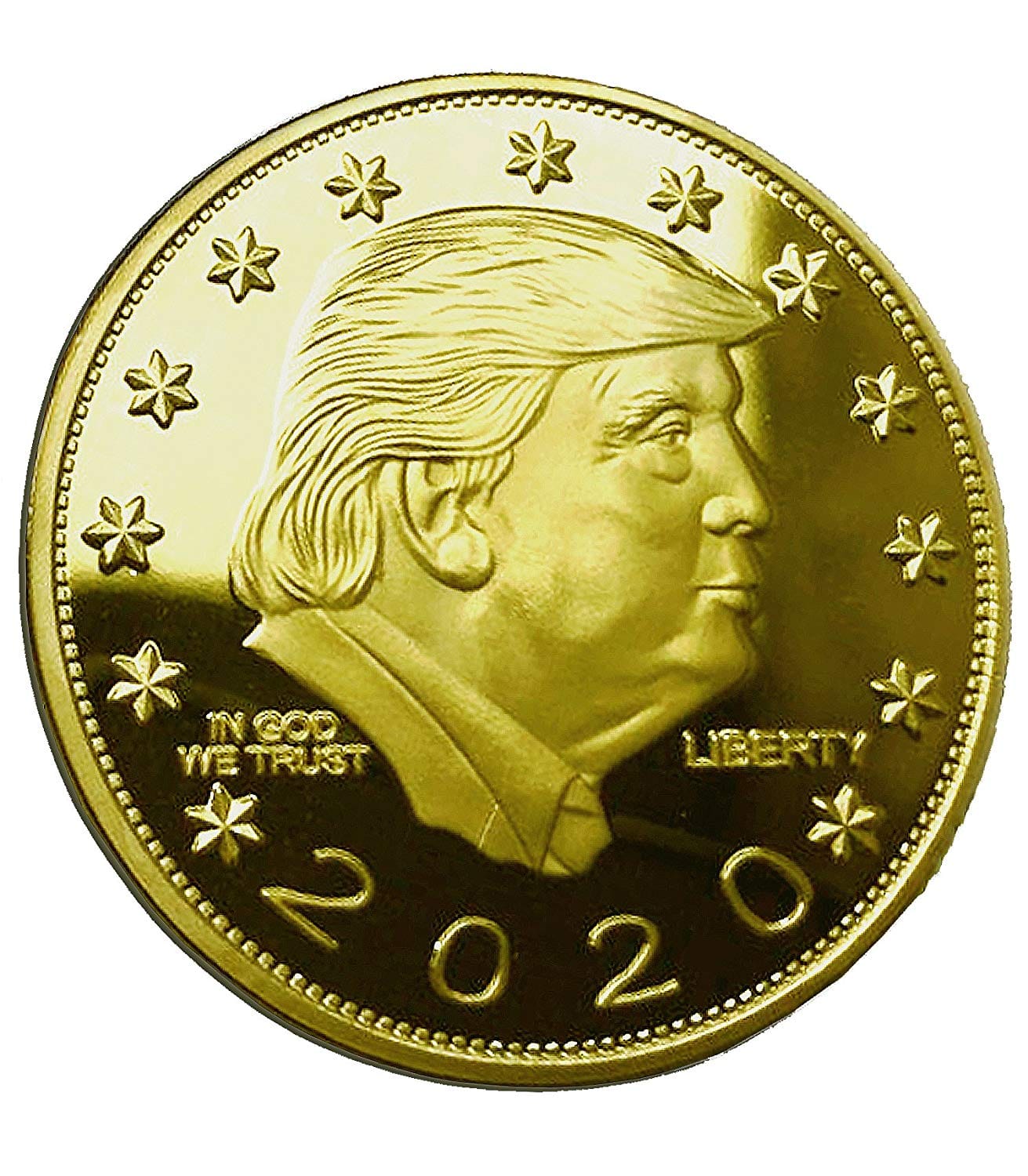 13 Stars 2020 Donald Trump Liberty Gold Plated Coin All Products 13 Stars 2020 Donald Trump Liberty Gold Plated Coin All Products 3