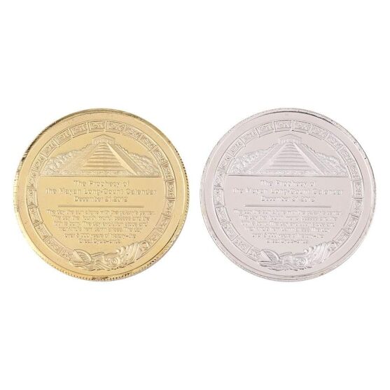 Maya Calendar Commemorative Collection Coin Set of 2 All Products 3