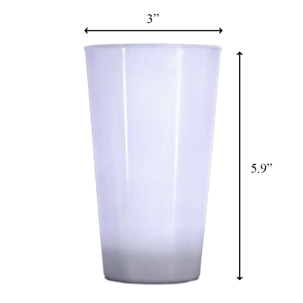 White Light Up Party LED Glow Cup 4th of July White Light Up Party LED Glow Cup 4th of July 5