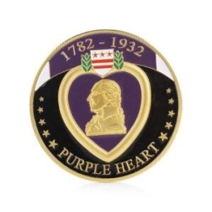 Purple Heart Military Merit Division Challenge Coin All Products