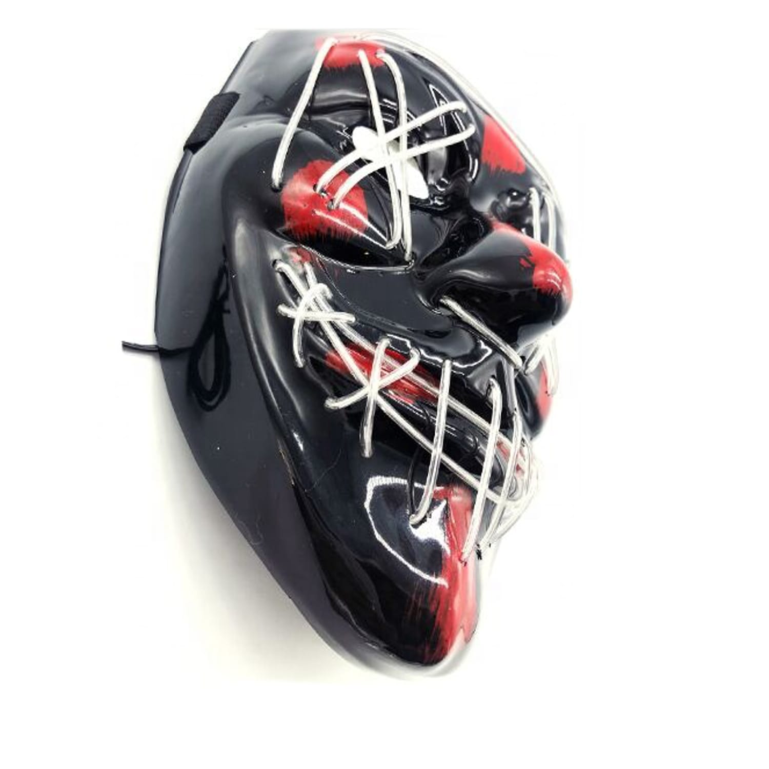 Rave EL Wire Halloween Party Mask Assorted Colors 1 Piece All Products Rave EL Wire Halloween Party Mask Assorted Colors 1 Piece All Products 5
