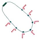 Light Up Seven Candy Cane Charms Christmas Necklace All Products 5