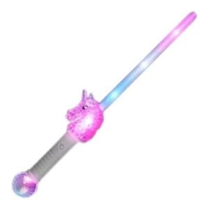 Flashing Unicorn Light Stick with Crystal Ball All Products Flashing Unicorn Light Stick with Crystal Ball All Products