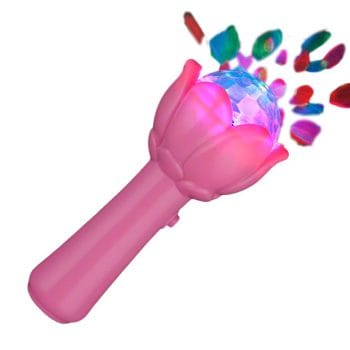 Light Up Flower Projecting Disco Wand All Products