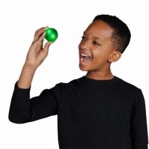 LED Impact Activated Bouncy Ball Green All Products