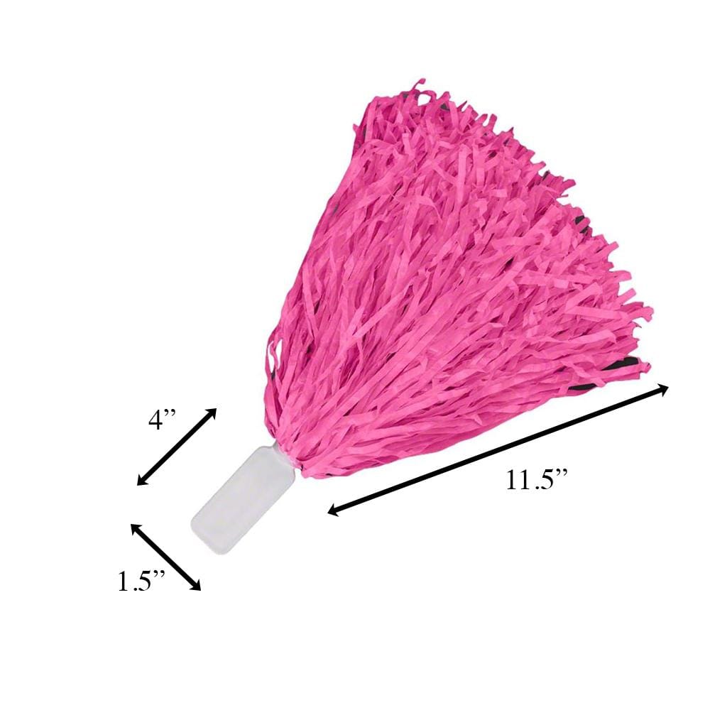 Non Light Up Short Handle Cheer Pom poms Pink All Products Non Light Up Short Handle Cheer Pom poms Pink All Products 4