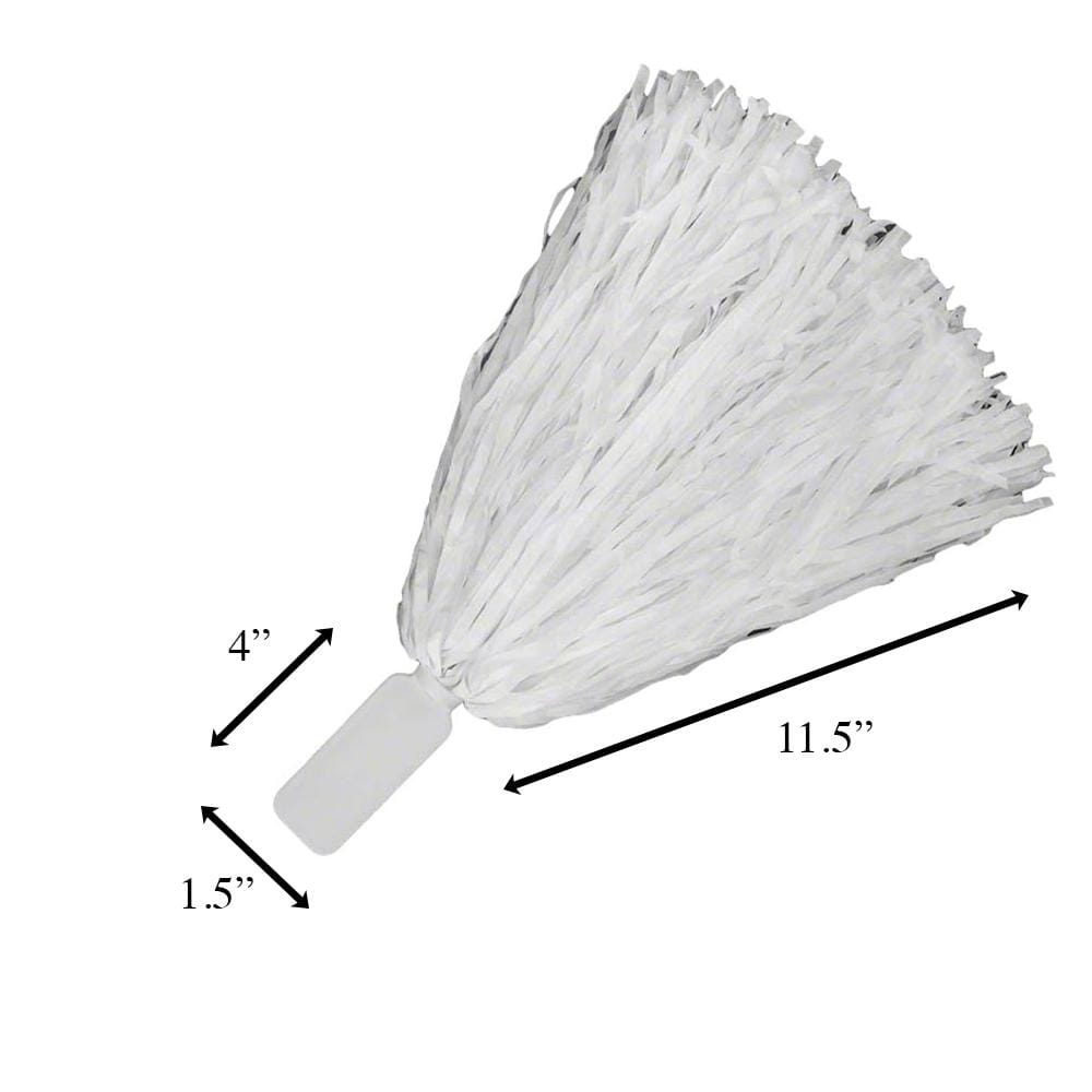 Non Light Up Short Handle Cheer Pom poms White All Products Non Light Up Short Handle Cheer Pom poms White All Products 4