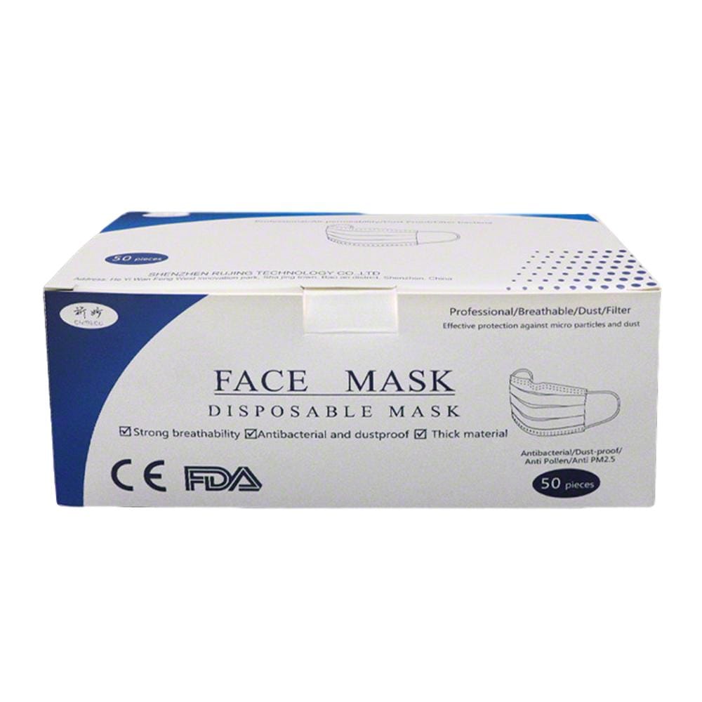 Disposable Daily Face Mask Assorted Pink Purple Green Pleated Pack of 48 All Products Disposable Daily Face Mask Assorted Pink Purple Green Pleated Pack of 48 All Products 4