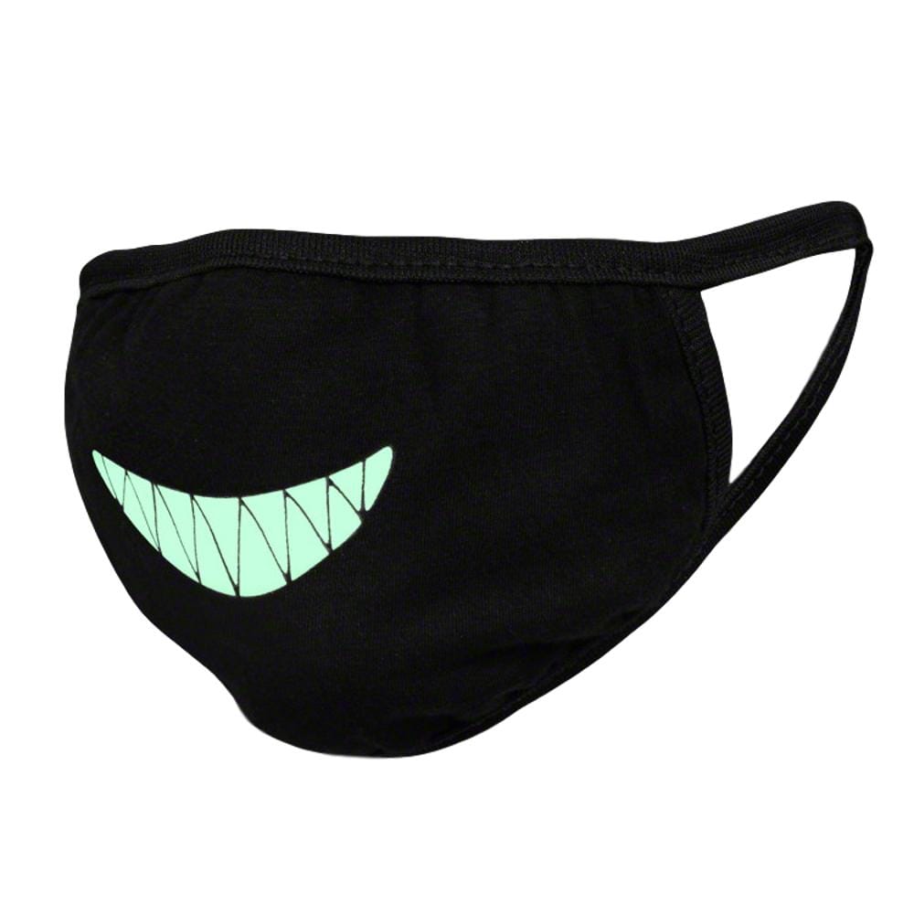 Customizable Glow in the Dark Black Reusable Washable Face Mask All Products Customizable Glow in the Dark Black Reusable Washable Face Mask All Products 5