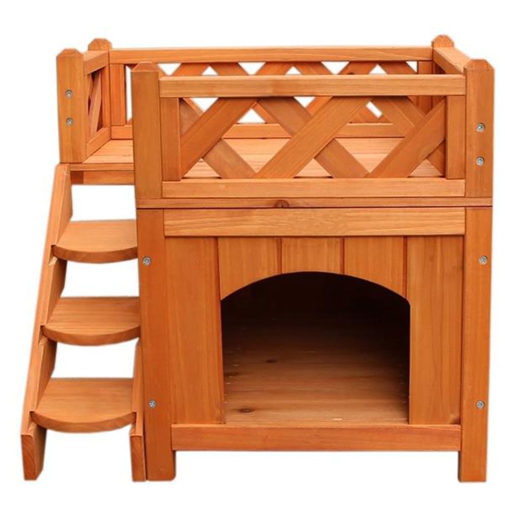 DIY Wooden Tiny Living House Shelter Kennel for Pets with Balcony Easy Set up All Products DIY Wooden Tiny Living House Shelter Kennel for Pets with Balcony Easy Set up All Products 3