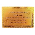 24 Karat USA Flag Patriotic Statue of Lady Liberty Gold Plated Waterproof Playing Cards 24K Gold and Silver Plated Replica Bills 6