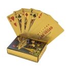 Welcome to Fabulous Las Vegas Nevada 24k Gold Foil Plated Waterproof Playing Cards 24K Gold and Silver Plated Replica Bills 5