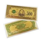 Mega Max 24K Gold Plated US Dollar Fake Banknotes Set of 13 Timeless Collection Protector Sold Separately 24K Gold and Silver Plated Replica Bills Mega Max 24K Gold Plated US Dollar Fake Banknotes Set of 13 Timeless Collection Protector Sold Separately 24K Gold and Silver Plated Replica Bills 9