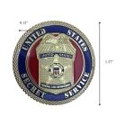 United States Secret Service Gold Plated Commemorative Coin All Products 4