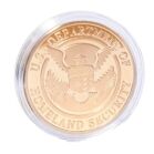 United States Secret Service Gold Plated Commemorative Coin All Products 6
