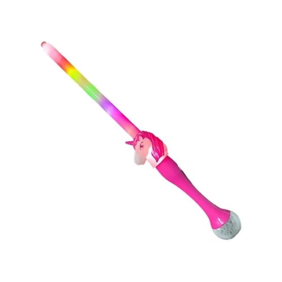 Light Up Unicorn Multicolor Bubble Sword Pink or Purple All Products 3
